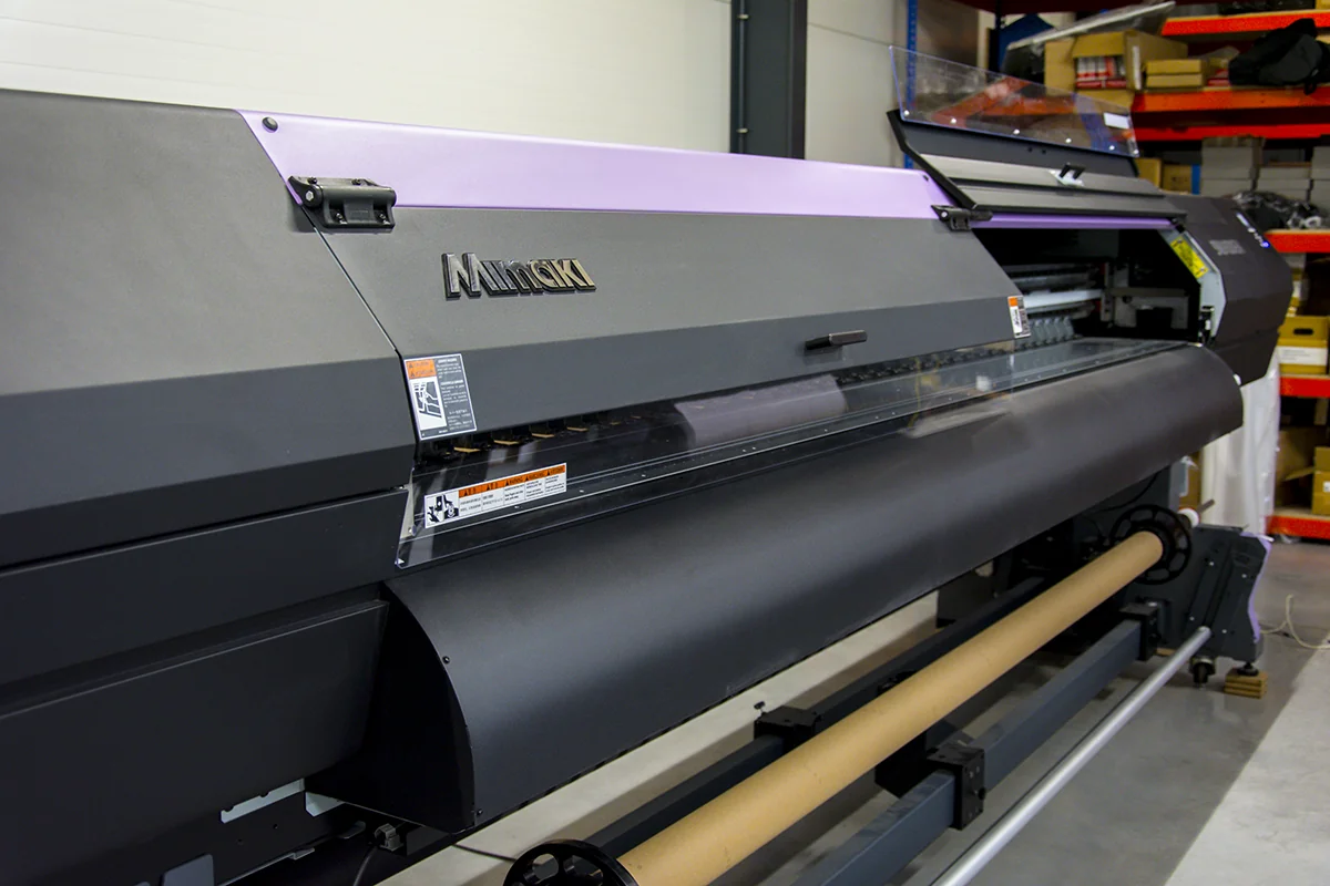 Imprimantă Mimaki pentru sublimare din atelierul nostru